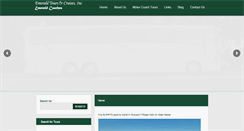 Desktop Screenshot of emeraldtoursandcruises.com